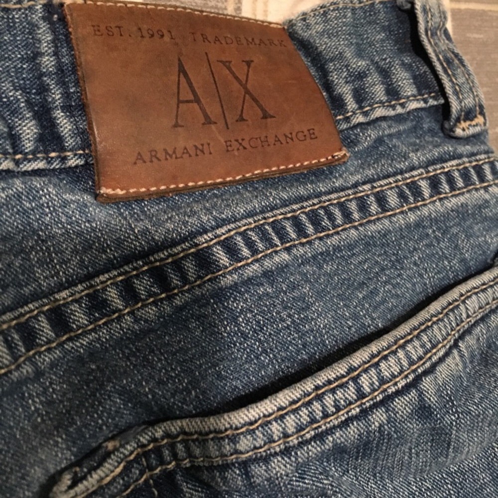 Armani Exchange 32 x 28 straight leg jeans